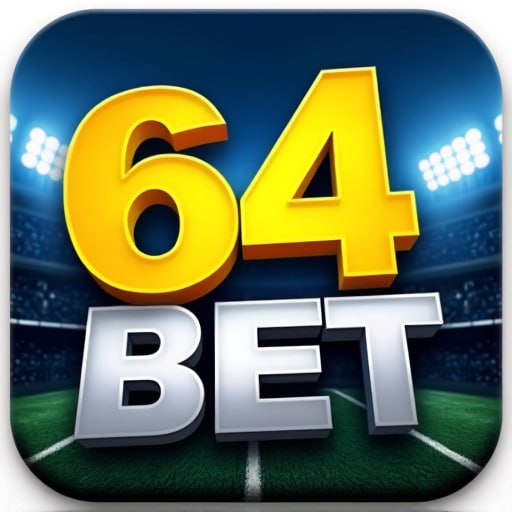 Imagem promocional da 64bet mostrando a plataforma e suas vantagens